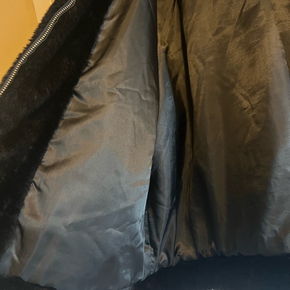 UGG Hooded Faux Fur Jacket. Good cond. completely in tact, no rips or tears. - Picture 9 of 9